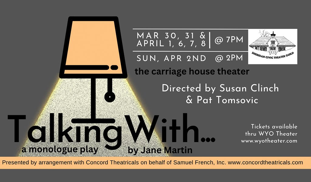 Civic Theatre Guild presents Talking With …
