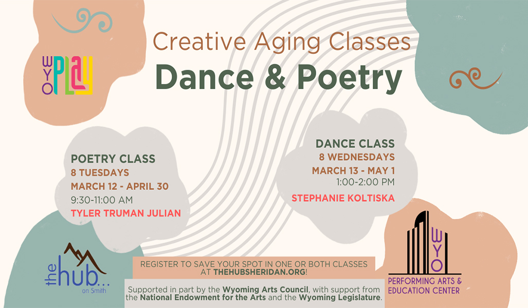 Creative Aging Classes: Dance & Poetry